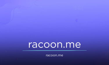 Racoon.me - Creative brandable domain for sale