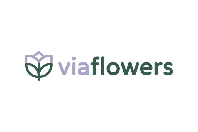 ViaFlowers logo