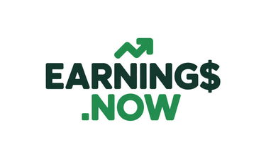 Earnings.now - Creative brandable domain for sale