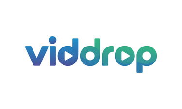 VidDrop.com - Creative brandable domain for sale