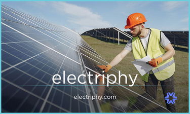 Electriphy.com - Creative brandable domain for sale