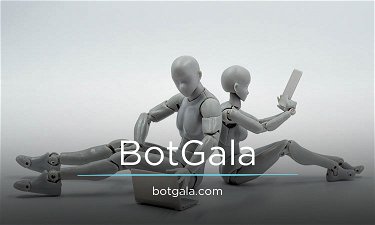 BotGala.com - Creative brandable domain for sale