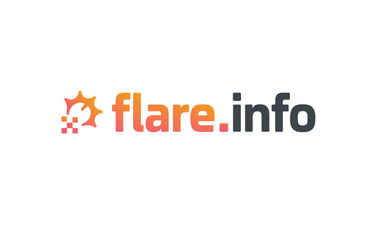 Flare.info - Creative brandable domain for sale
