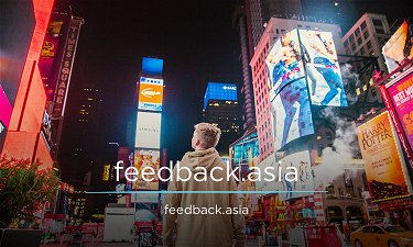 Feedback.asia - Creative brandable domain for sale
