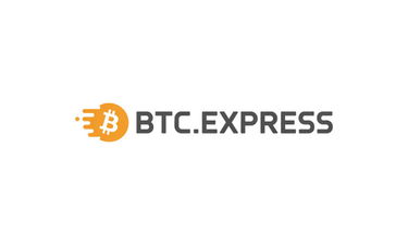 BTC.express - Creative brandable domain for sale