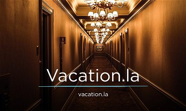 Vacation.la - Creative brandable domain for sale