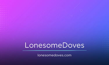 LonesomeDoves.com - Creative brandable domain for sale
