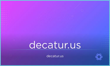 Decatur.us - Creative brandable domain for sale