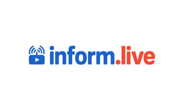 Inform.live - Creative brandable domain for sale