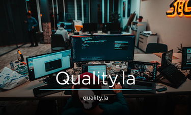 Quality.la - Creative brandable domain for sale
