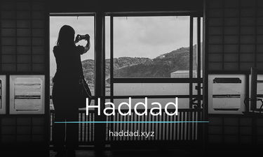 Haddad.xyz - Creative brandable domain for sale