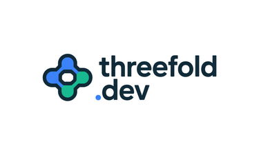 Threefold.dev - Creative brandable domain for sale