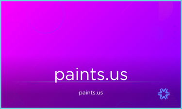 Paints.us - Creative brandable domain for sale