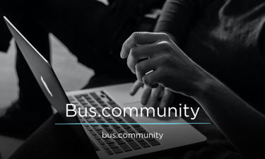Bus.Community - Creative brandable domain for sale