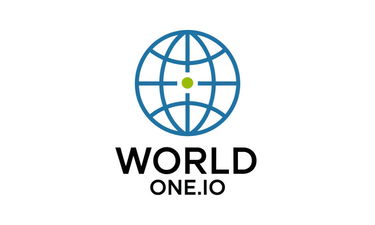 WorldOne.io - Creative brandable domain for sale