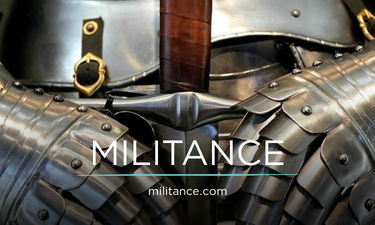 Militance.com - Creative brandable domain for sale