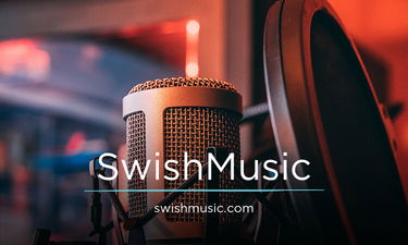 SwishMusic.com - Creative brandable domain for sale