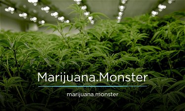 Marijuana.Monster - Creative brandable domain for sale