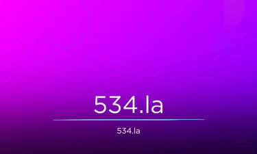 534.LA - Creative brandable domain for sale