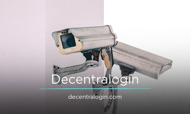 Decentralogin.com - Creative brandable domain for sale