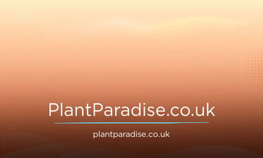 PlantParadise.co.uk - Creative brandable domain for sale