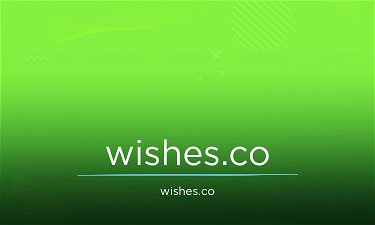 Wishes.co - Creative brandable domain for sale