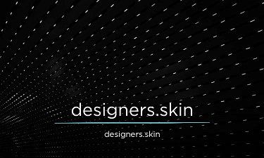 Designers.skin - Creative brandable domain for sale