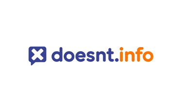 Doesnt.info - Creative brandable domain for sale