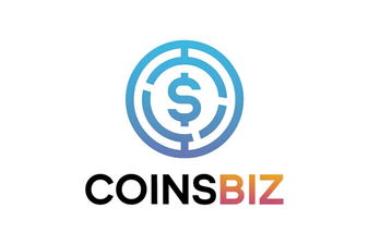 CoinsBiz.com - Creative brandable domain for sale