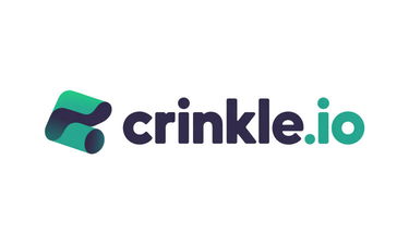 Crinkle.io - Creative brandable domain for sale
