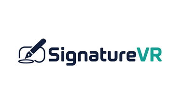 SignatureVR.com - Creative brandable domain for sale