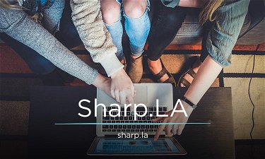 Sharp.LA - Creative brandable domain for sale