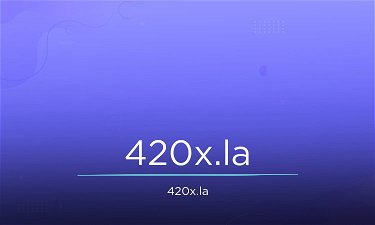 420X.la - Creative brandable domain for sale