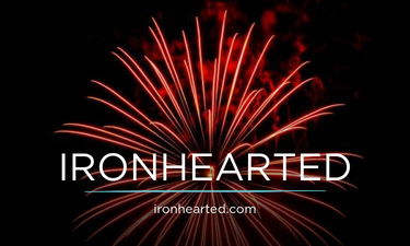 IronHearted.com - Creative brandable domain for sale