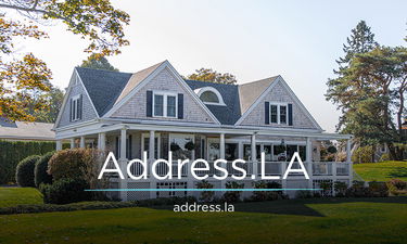 Address.LA - Creative brandable domain for sale