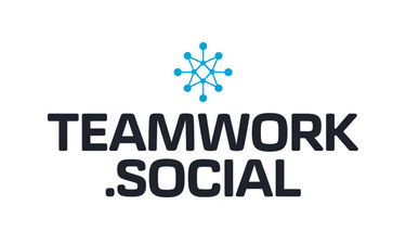 Teamwork.social - Creative brandable domain for sale