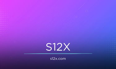 S12X.com - Creative brandable domain for sale