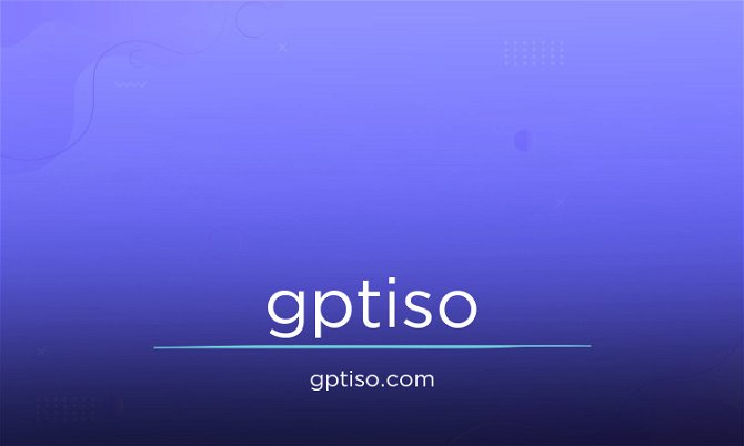 GPTiso.com