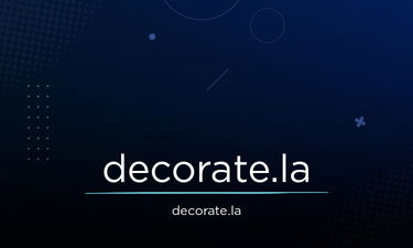 Decorate.la - Creative brandable domain for sale