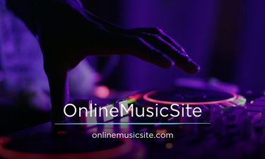 OnlineMusicSite.com - Creative brandable domain for sale