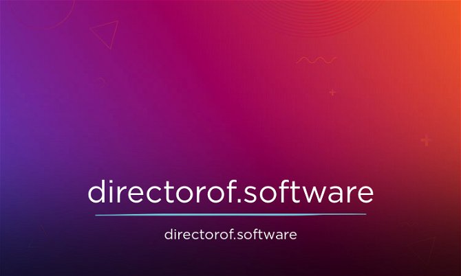 DirectorOf.Software