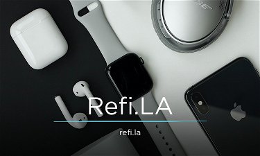 Refi.LA - Creative brandable domain for sale