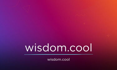 Wisdom.Cool - Creative brandable domain for sale