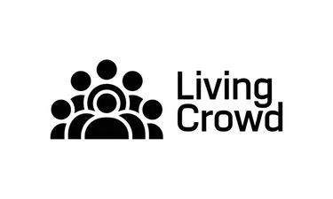 LivingCrowd.com - Creative brandable domain for sale