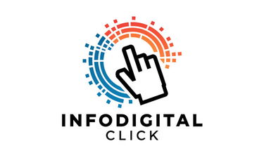 InfoDigital.click - Creative brandable domain for sale