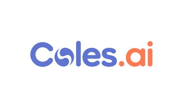 Coles.ai - Creative brandable domain for sale