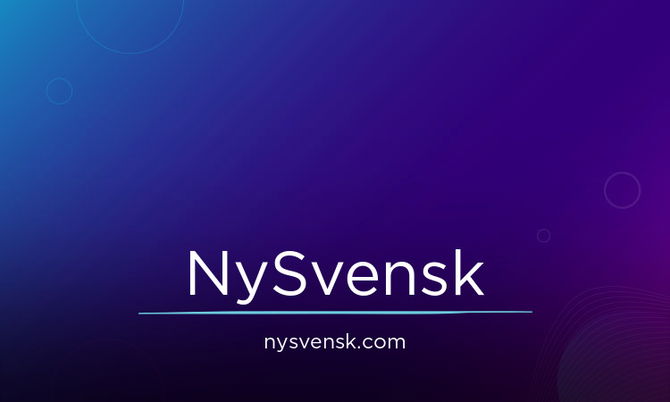 NySvensk.com