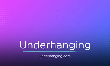 Underhanging.com - Creative brandable domain for sale
