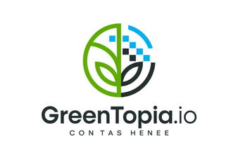 Greentopia.io - Creative brandable domain for sale