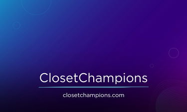 ClosetChampions.com - Creative brandable domain for sale
